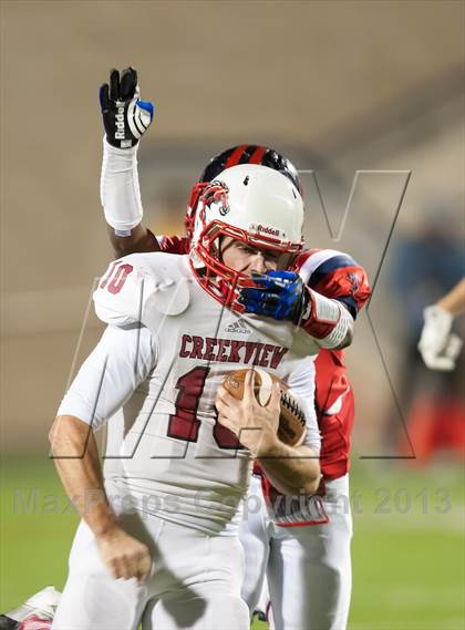 Thumbnail 2 in Creekview vs. Centennial (UIL 4A Bi-District Playoff) photogallery.