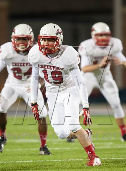 Thumbnail 1 in Creekview vs. Centennial (UIL 4A Bi-District Playoff) photogallery.