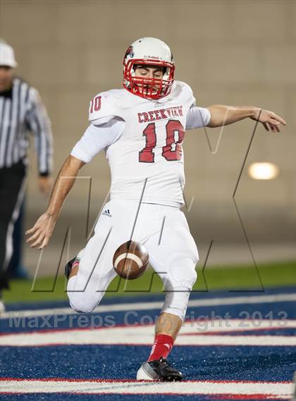 Thumbnail 3 in Creekview vs. Centennial (UIL 4A Bi-District Playoff) photogallery.