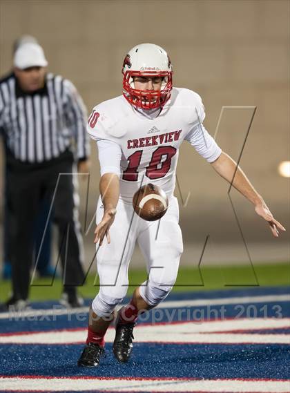 Thumbnail 1 in Creekview vs. Centennial (UIL 4A Bi-District Playoff) photogallery.