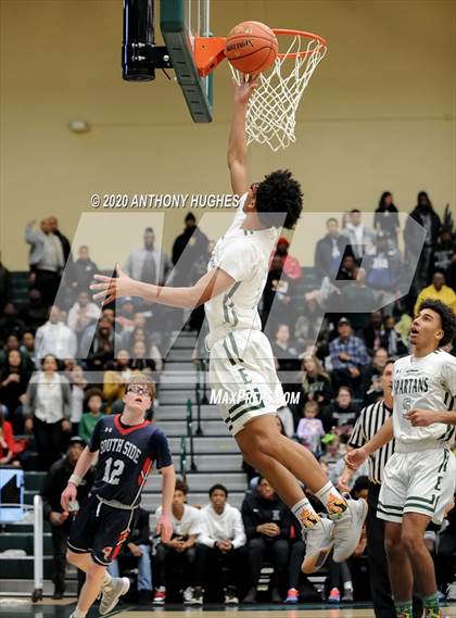 Thumbnail 2 in Elmont Memorial vs. South Side (Section VIII Class A Championship) photogallery.