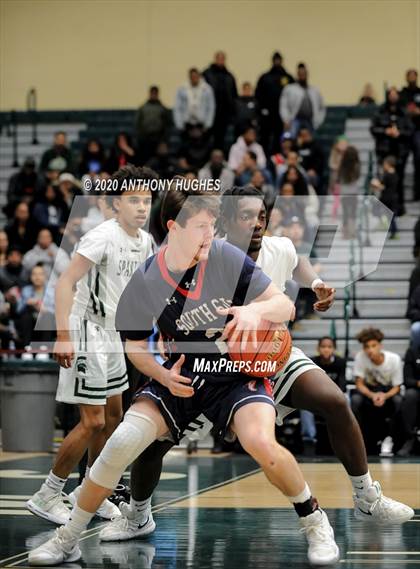 Thumbnail 3 in Elmont Memorial vs. South Side (Section VIII Class A Championship) photogallery.