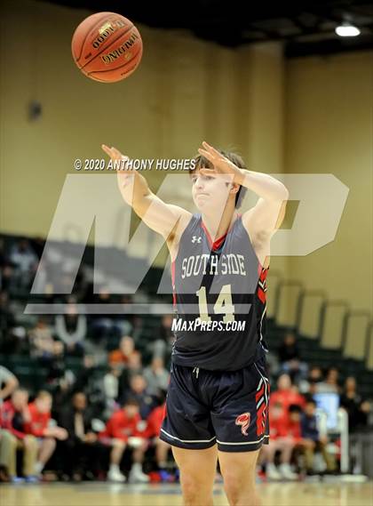 Thumbnail 2 in Elmont Memorial vs. South Side (Section VIII Class A Championship) photogallery.