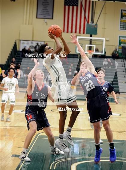 Thumbnail 2 in Elmont Memorial vs. South Side (Section VIII Class A Championship) photogallery.