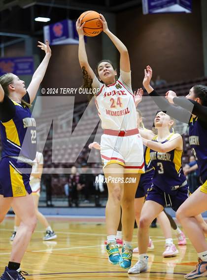 Thumbnail 3 in Summit Academy vs. Judge Memorial Catholic (UHSAA 3A Consolation) photogallery.
