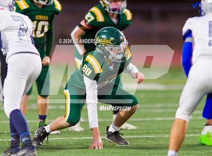 Thumbnail 1 in Eureka vs. Pahranagat Valley (NIAA 1A Semifinal) photogallery.