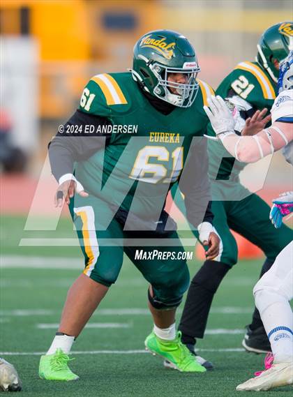 Thumbnail 3 in Eureka vs. Pahranagat Valley (NIAA 1A Semifinal) photogallery.