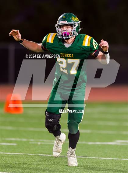 Thumbnail 1 in Eureka vs. Pahranagat Valley (NIAA 1A Semifinal) photogallery.