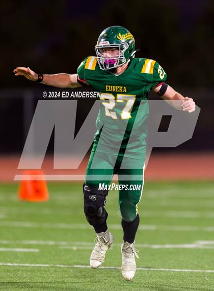 Thumbnail 2 in Eureka vs. Pahranagat Valley (NIAA 1A Semifinal) photogallery.