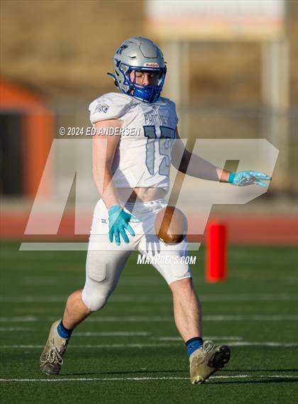 Thumbnail 2 in Eureka vs. Pahranagat Valley (NIAA 1A Semifinal) photogallery.