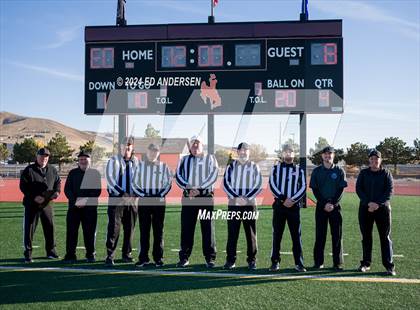 Thumbnail 2 in Eureka vs. Pahranagat Valley (NIAA 1A Semifinal) photogallery.
