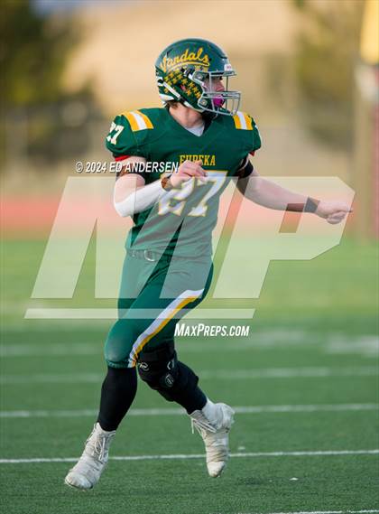 Thumbnail 1 in Eureka vs. Pahranagat Valley (NIAA 1A Semifinal) photogallery.