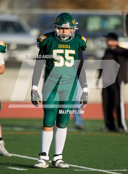 Thumbnail 3 in Eureka vs. Pahranagat Valley (NIAA 1A Semifinal) photogallery.