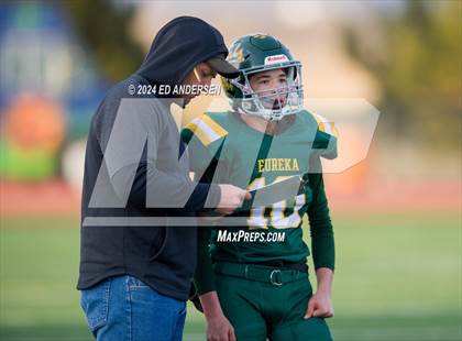 Thumbnail 1 in Eureka vs. Pahranagat Valley (NIAA 1A Semifinal) photogallery.