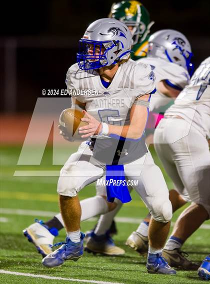 Thumbnail 1 in Eureka vs. Pahranagat Valley (NIAA 1A Semifinal) photogallery.