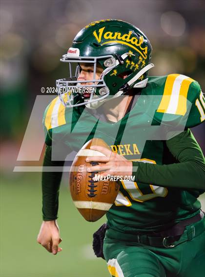 Thumbnail 3 in Eureka vs. Pahranagat Valley (NIAA 1A Semifinal) photogallery.