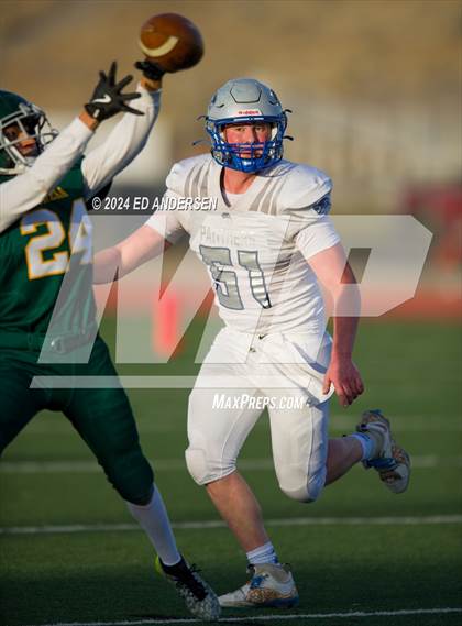 Thumbnail 2 in Eureka vs. Pahranagat Valley (NIAA 1A Semifinal) photogallery.