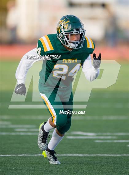 Thumbnail 2 in Eureka vs. Pahranagat Valley (NIAA 1A Semifinal) photogallery.