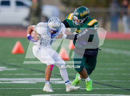 Thumbnail 2 in Eureka vs. Pahranagat Valley (NIAA 1A Semifinal) photogallery.