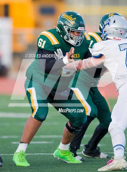 Thumbnail 1 in Eureka vs. Pahranagat Valley (NIAA 1A Semifinal) photogallery.