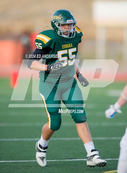 Thumbnail 2 in Eureka vs. Pahranagat Valley (NIAA 1A Semifinal) photogallery.