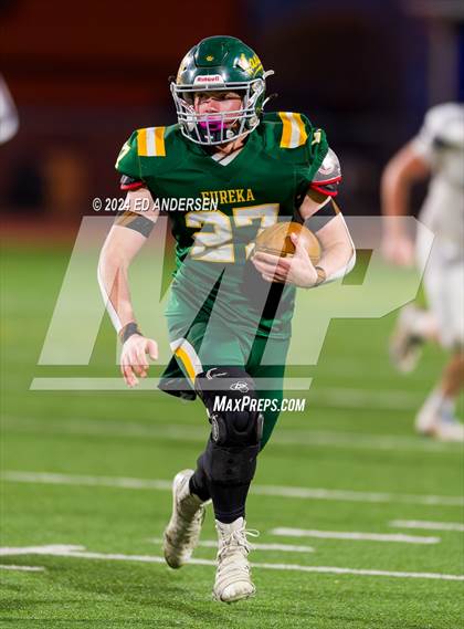 Thumbnail 2 in Eureka vs. Pahranagat Valley (NIAA 1A Semifinal) photogallery.