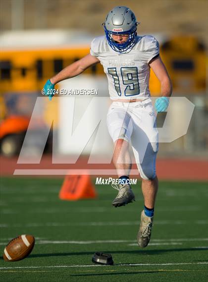 Thumbnail 1 in Eureka vs. Pahranagat Valley (NIAA 1A Semifinal) photogallery.