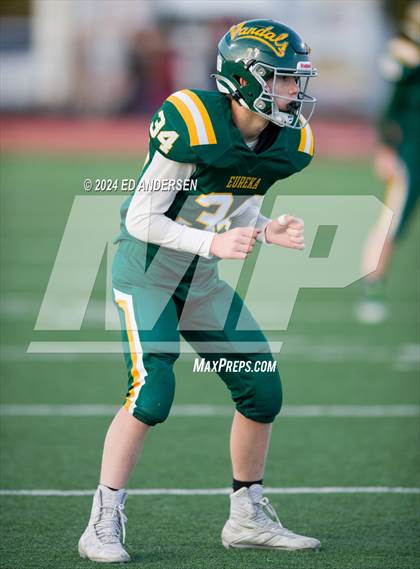 Thumbnail 3 in Eureka vs. Pahranagat Valley (NIAA 1A Semifinal) photogallery.
