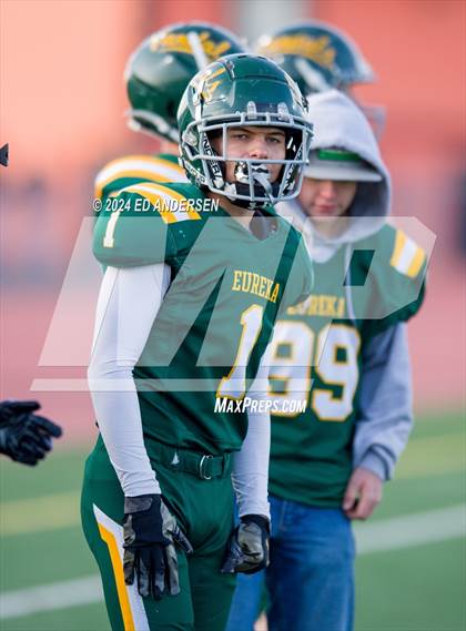 Thumbnail 2 in Eureka vs. Pahranagat Valley (NIAA 1A Semifinal) photogallery.