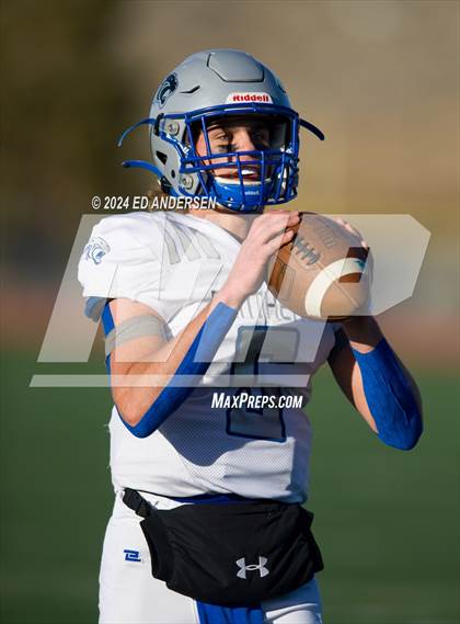 Thumbnail 2 in Eureka vs. Pahranagat Valley (NIAA 1A Semifinal) photogallery.