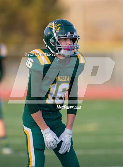 Thumbnail 1 in Eureka vs. Pahranagat Valley (NIAA 1A Semifinal) photogallery.