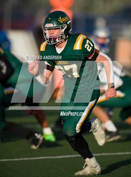 Thumbnail 1 in Eureka vs. Pahranagat Valley (NIAA 1A Semifinal) photogallery.