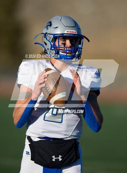 Thumbnail 1 in Eureka vs. Pahranagat Valley (NIAA 1A Semifinal) photogallery.