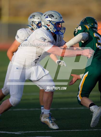 Thumbnail 2 in Eureka vs. Pahranagat Valley (NIAA 1A Semifinal) photogallery.