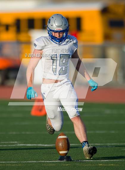 Thumbnail 1 in Eureka vs. Pahranagat Valley (NIAA 1A Semifinal) photogallery.