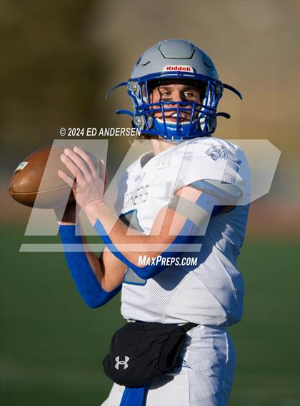 Thumbnail 3 in Eureka vs. Pahranagat Valley (NIAA 1A Semifinal) photogallery.