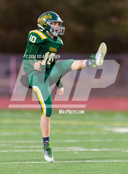 Thumbnail 2 in Eureka vs. Pahranagat Valley (NIAA 1A Semifinal) photogallery.