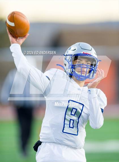 Thumbnail 2 in Eureka vs. Pahranagat Valley (NIAA 1A Semifinal) photogallery.