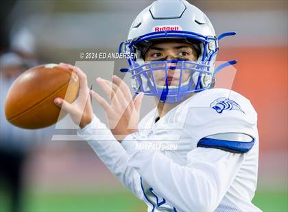 Thumbnail 1 in Eureka vs. Pahranagat Valley (NIAA 1A Semifinal) photogallery.