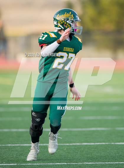 Thumbnail 3 in Eureka vs. Pahranagat Valley (NIAA 1A Semifinal) photogallery.