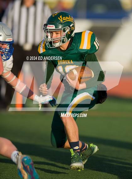 Thumbnail 1 in Eureka vs. Pahranagat Valley (NIAA 1A Semifinal) photogallery.