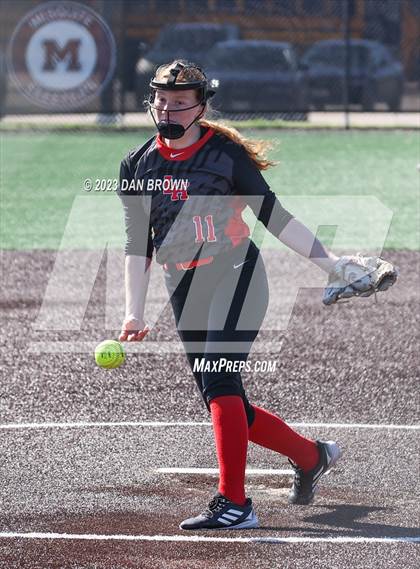 Thumbnail 3 in West Mesquite vs. Lake Highlands (Mesquite ISD Spring Bash) photogallery.
