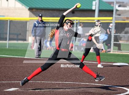 Thumbnail 3 in West Mesquite vs. Lake Highlands (Mesquite ISD Spring Bash) photogallery.