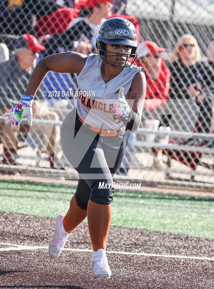 Thumbnail 3 in West Mesquite vs. Lake Highlands (Mesquite ISD Spring Bash) photogallery.