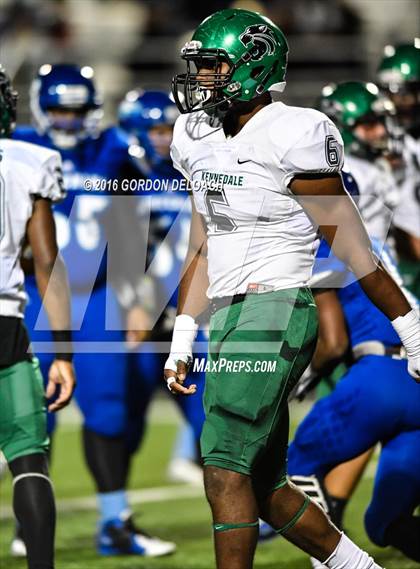 Thumbnail 2 in Kennedale @ Wilmer-Hutchins (UIL 4A Bi-District Playoff) photogallery.