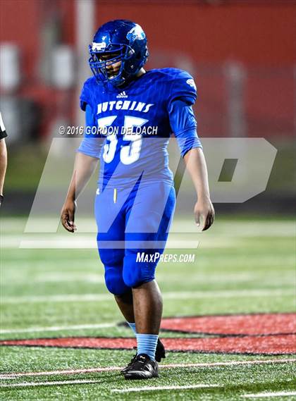 Thumbnail 3 in Kennedale @ Wilmer-Hutchins (UIL 4A Bi-District Playoff) photogallery.