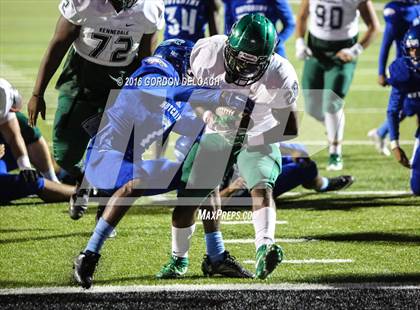 Thumbnail 2 in Kennedale @ Wilmer-Hutchins (UIL 4A Bi-District Playoff) photogallery.