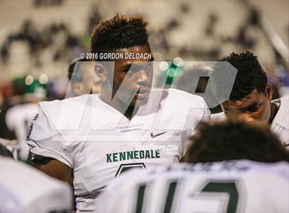 Thumbnail 2 in Kennedale @ Wilmer-Hutchins (UIL 4A Bi-District Playoff) photogallery.