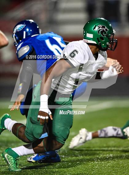 Thumbnail 1 in Kennedale @ Wilmer-Hutchins (UIL 4A Bi-District Playoff) photogallery.