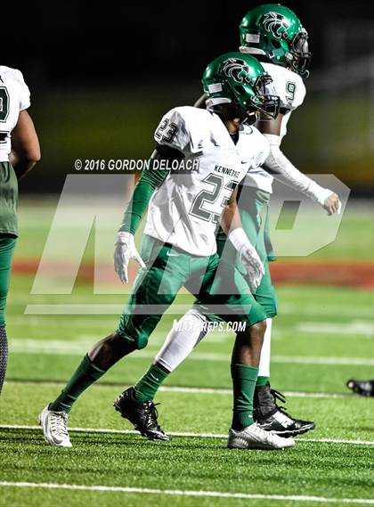 Thumbnail 3 in Kennedale @ Wilmer-Hutchins (UIL 4A Bi-District Playoff) photogallery.